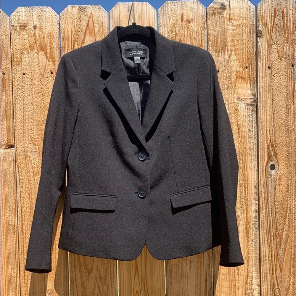 🔥 Take 50% OFF- Evan Picone Women's Black Blazer, Size-6 - Picture 2 of 8
